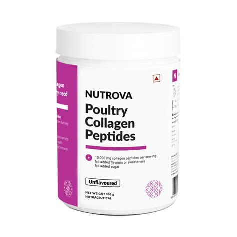 Nutrova Poultry Collagen Peptides Collagen Supplement For Joints And