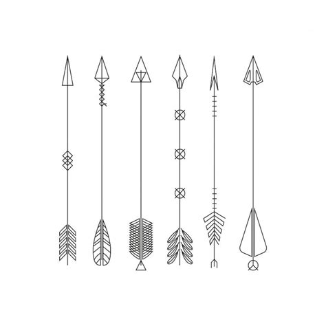 Arrows Set Temporary Tattoo Easytatt™