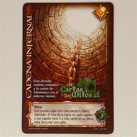 Cadena Infernal Myl Compendium Eco Cartas Mitos