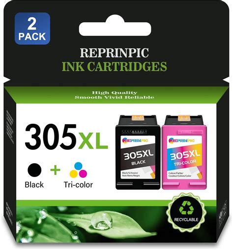 REPRINPIC Rigenerato Cartucce Hp 305 Per Cartuccia HP 305 305 XL