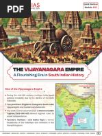 map showing  vijayanagara empire  capital city  current