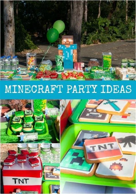 Minecraft Birthday Party Supplies Minecraft Birthday Minecraft Party