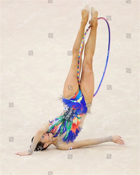 Katsiaryna Halkina Belarus Performs During Rhythmic Editorial Stock