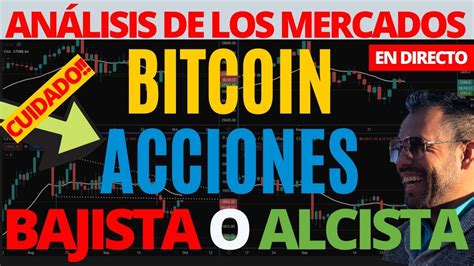 Cuidado Bitcoin Y Acciones En Peligro Analisis De Los Mercados Directo