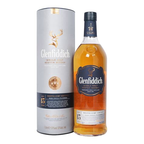 Glenfiddich 15 Year Old Distillery Edition Litre Whisky From The