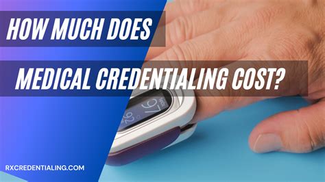 How Much Does Medical Credentialing Cost