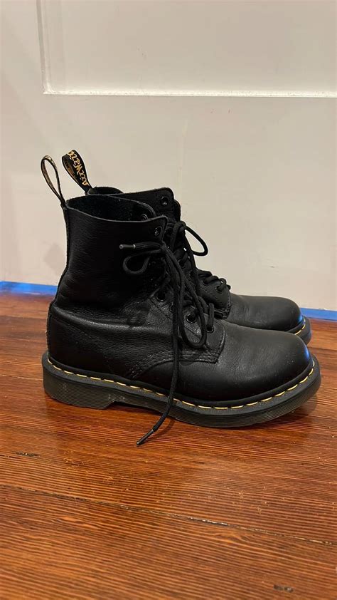 Dr Martens Dr Martens Napa Leather Lace Up Boots Grailed