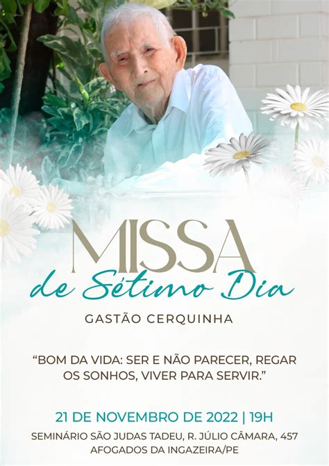 Segue Convite Para Missa De Papai Blog Do Magno