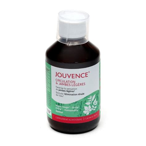 Jouvence solution buvable Complément Jambes lourdes Circulation