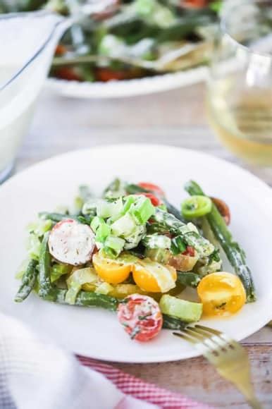 Green Bean And Tomato Salad How To Feed A Loon