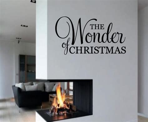 The Wonder Of Christmas Vinyl Wall Decal Hd040 36 In Contemporary