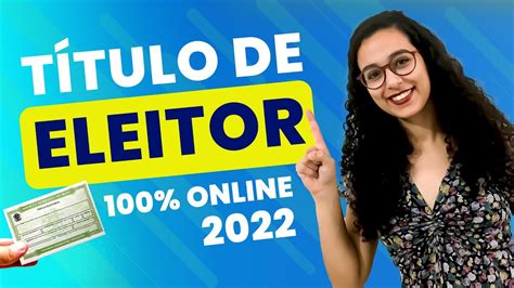 COMO TIRAR O TÍTULO DE ELEITOR ONLINE 2023 PASSO A PASSO YouTube