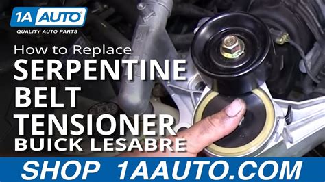 How To Replace Install Serpentine Belt Tensioner 1996 98 Buick Lesabre 3800 38l Youtube