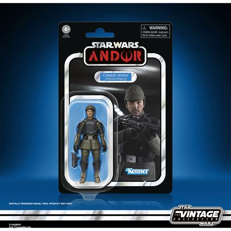 Star Wars The Vintage Collection Cassian Andor Aldhani 3 75 Inch