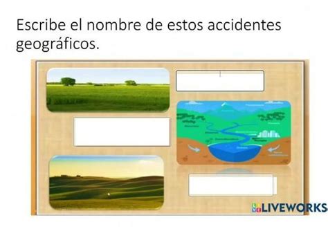 Escribe El Nombre De Estos Accidentes Geogr Ficosayudemen Es De