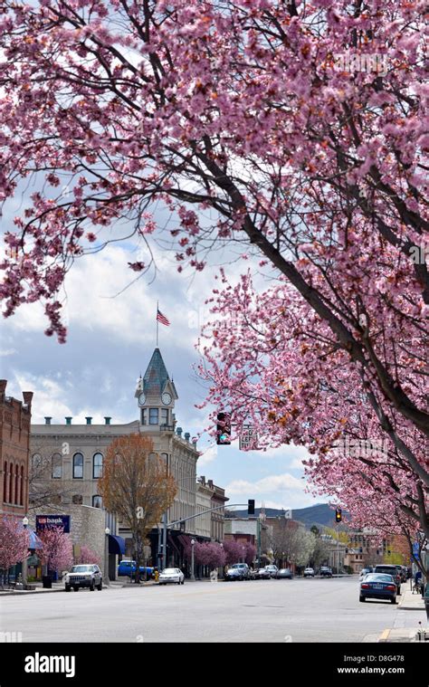 Downtown Baker City, Oregon Stock Photo - Alamy