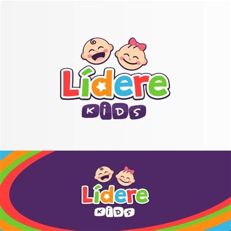 Lídere Kids Criação De Logo Para Crianças And Infantil