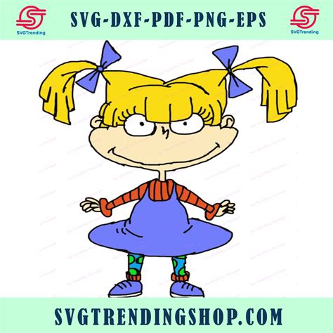 Angelica Pickles Rugrats Svg Png Dxf Eps Cut Files For Cricut Porn Porn Sex Picture