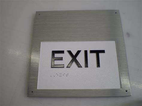 Metal Plaque Signs