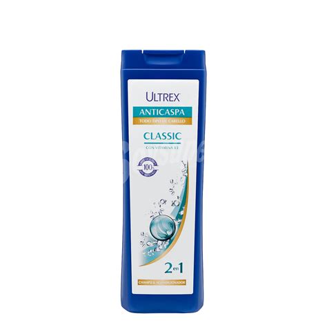 Champú Ultrex Anticaspa 2 en 1 para todo tipo de cabello