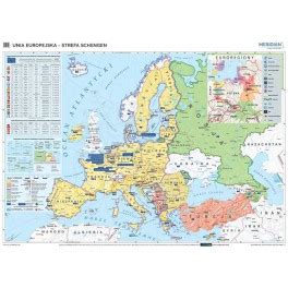 Mapa Unia Europejska Strefa Schengen Stan Na R Edutop