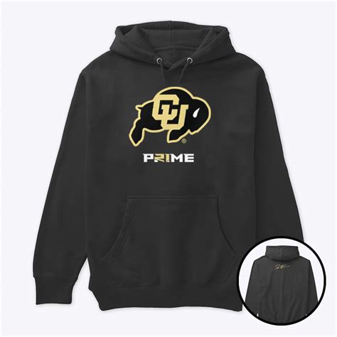 Colorado Prime Hoodie Coach Prime Signature Autograph