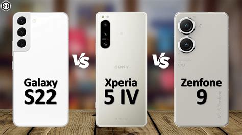 Sony Xperia 5 IV VS Asus Zenfone 9 VS Samsung Galaxy S22 IPhone Wired