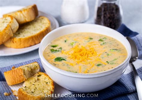 Broccoli Cheddar Soup Recipe Ready In 30 Minutes Shelf Cooking