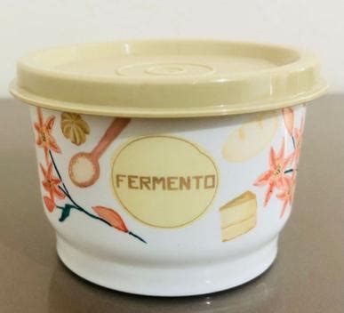 Tupperware Potinho Fermento Floral Ml Pote Magazine Luiza