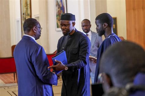 Sénégal Sonko et Faye chez le président Macky Sall