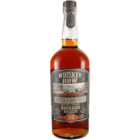 Whiskey Row Bottled In Bond Kentucky Straight Bourbon 750 Ml Bottle