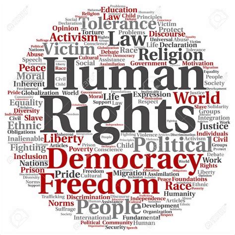 Human Rights And Democracy Striving For Dignity And Equality Around