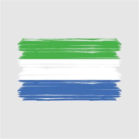 Sierra Leone Flag Vector. National Flag 11245962 Vector Art at Vecteezy