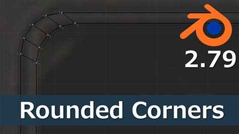 How To Make Rounded Corners With Vertex Bevel Blender Tutorial YouTube