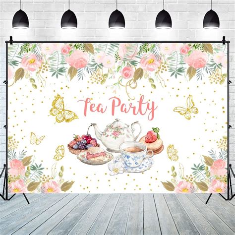 Amazon Yeele 5x4ft Tea Party Backdrop For Photography Let S