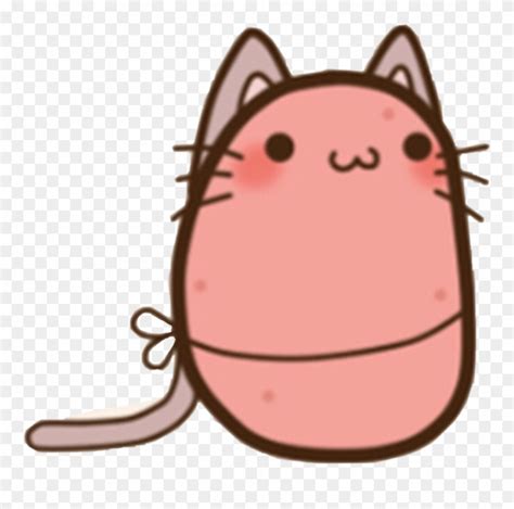 Notmyart Pink Potatocat Cat Potato Kawaiipotato Kawaii - Cute Potato ...