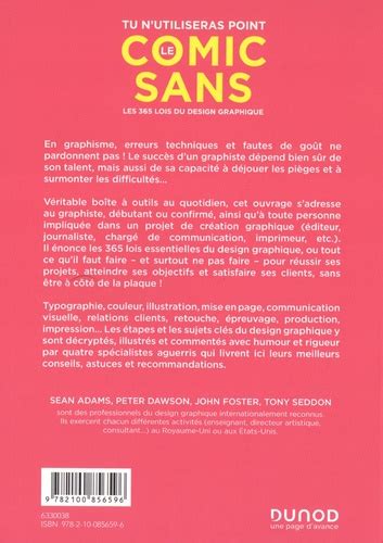 Tu N Utiliseras Point Le Comic Sans Les De Sean Adams Grand