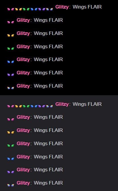 Wings Flair Twitch Sub Badge Flair Tier 2 Tier 3 Etsy