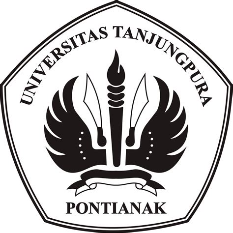 lambang logo logo universitas tanjungpura