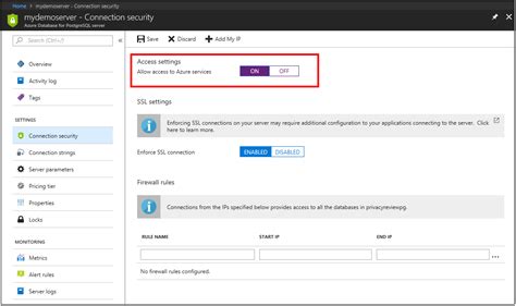 Règles de pare feu Azure Database pour PostgreSQL Serveur unique