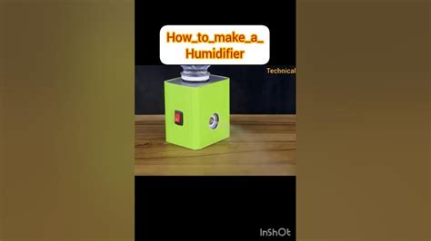 How To Make Humidifier At Home Diy Ultrasonic Mist Maker Humidifier Kaise Banaye Shorts