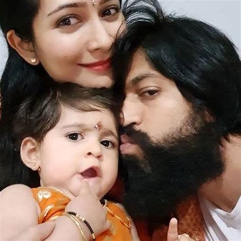 Kgf Star Yash Shows His Softer Side In These Cute Moments With Daughter