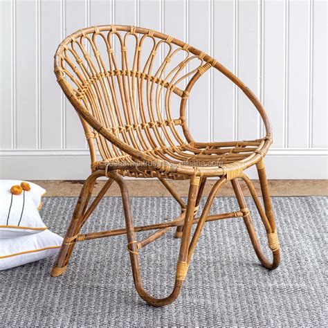 Wholesale Wicker Papasan Outdoor Lounge Relaxing Chair Natural Rattan