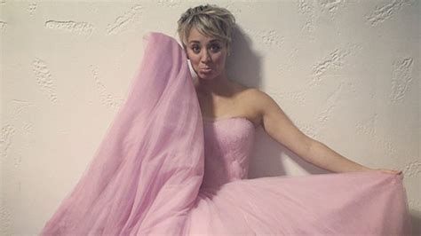 Kaley Cuoco Wedding Pictures: Kaley Cuoco's Pink Wedding Dress ...