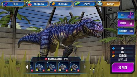 Majungasaurus Jurassic World The Game Ep 2 Youtube