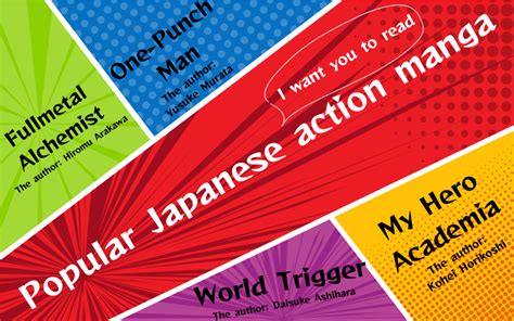 Popular Japanese action manga l want you to read. | Japanese Subculture ...