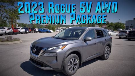 New 2023 Nissan Rogue SV Premium Package AWD At Nissan Of Cookeville