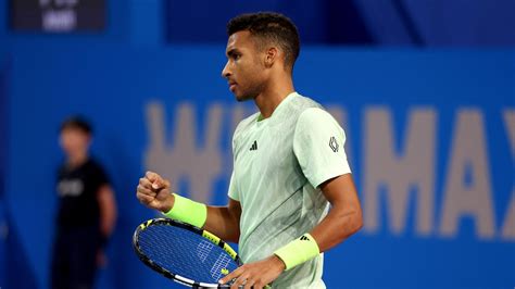 Félix Auger Aliassime se qualifie pour les demi finales à Montpellier