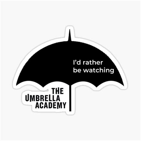 Umbrella Academy Sticker For Sale By Marisaj4488 Redbubble