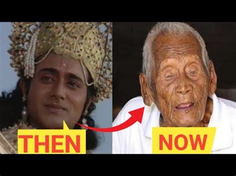 महभरत क सभ कलकर 1988 Mahabharat Actors Then and Now YouTube